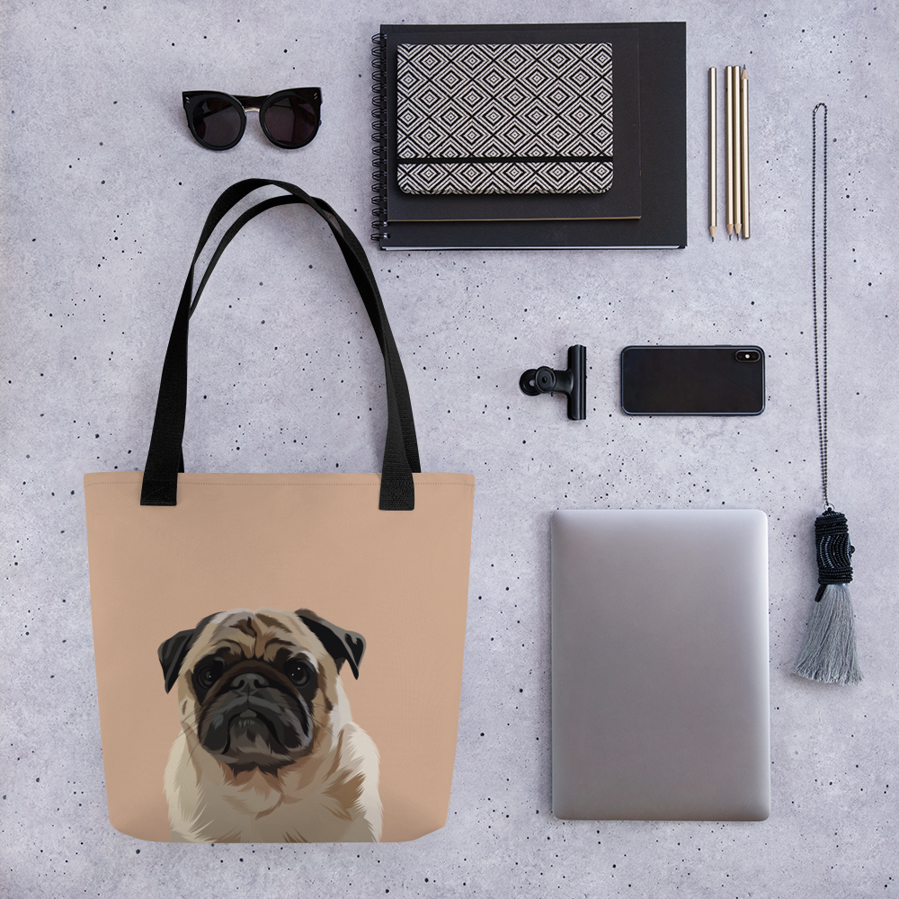 Custom Pet Tote Bag Custom Dog Tote Bag Personalized Dog Bag – Mod Paws