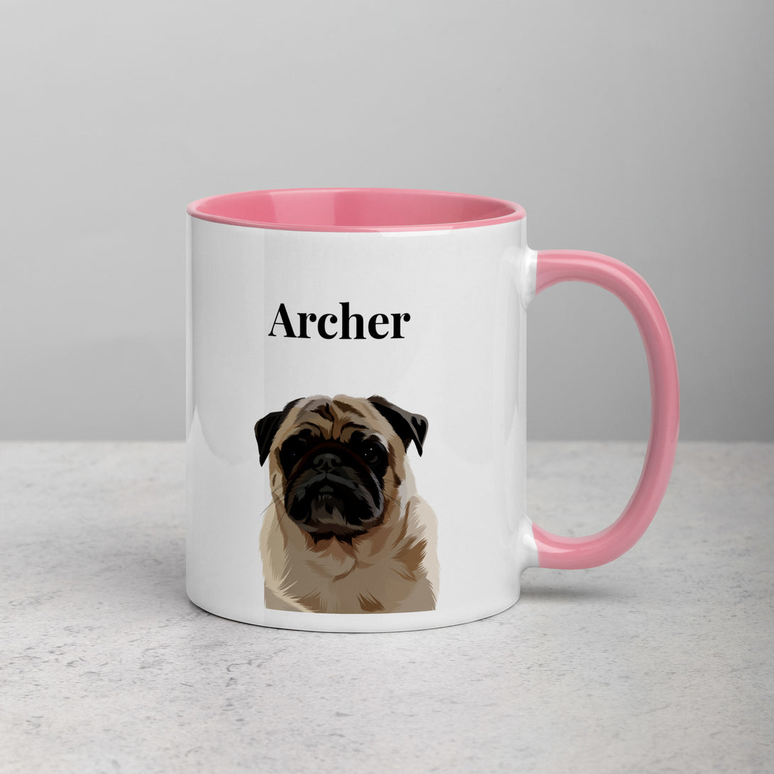 Custom Pet Portrait Mug - Print And Paw